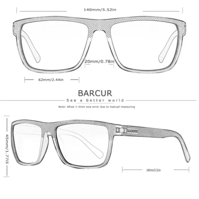 BARCUR-Design-TR90-Sunglasses-Men-Polarized-Light-Weight-Sports-Sun-Glasses-Women-Eyewear-Accessory-Oculos-UVAB-3