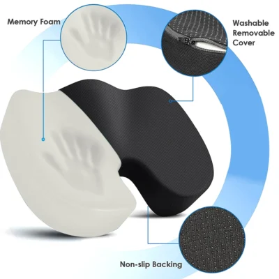 Travel-Coccyx-Seat-Cushion-Memory-Foam-U-Shaped-Pillow-for-Chair-Cushion-Pad-Car-Office-Hip-1