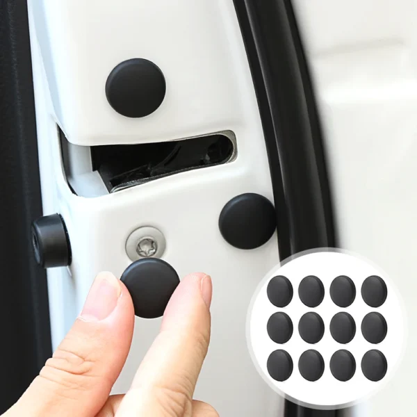 12pcs Car Door Lock Screw Protector Cover for Land Rover LR4 LR2 Evoque discovery 2 3 4 freelander 1 2 Range Rover