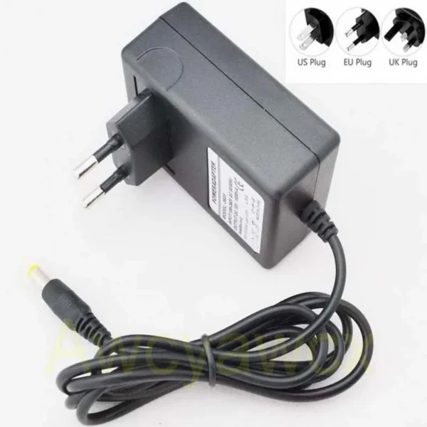 36V 500mA AC 100V-240V Converter Adapter DC 36V 0.5A Power Supply DC plug 5.5mm x2.1-2.5mm