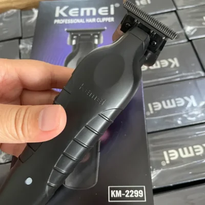 Kemei-2299-Barber-Cordless-Hair-Trimmer-0mm-Zero-Gapped-Carving-Clipper-Detailer-Professional-Electric-Finish-Cutting-1