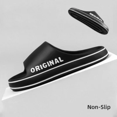 Men-Thick-Sole-Summer-Beach-Slides-Bathroom-Anti-Slip-Slipper-Soft-Sandals-Simplicity-Ultra-Light-Letter-5