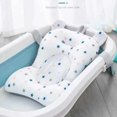 Portable-Baby-Bathtub-Pad-Ajustable-Bath-Tub-Shower-Cushion-Newborn-Support-Seat-Mat-Foldable-Baby-Bath-4