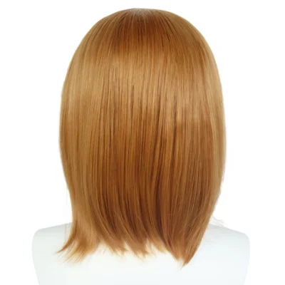 Synthetic-Medium-Length-Bob-Wig-Brown-Straight-Nobara-KugiSaki-Cosplay-for-Halloween-Natural-COS-Anime-Cosplay-1