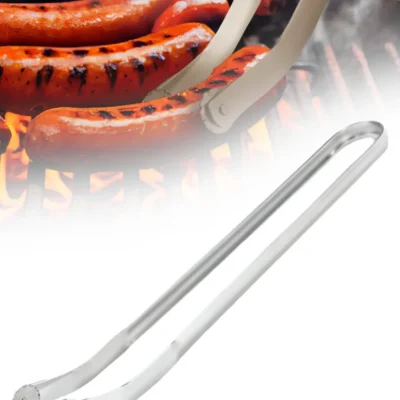 BBQ-Sausage-Turning-Tongs-High-Temperature-Resistance-Metal-Barbecue-Hot-Dog-Flipping-Clip-BBQ-Tools-Multipurpose-3