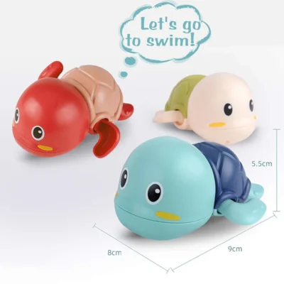 Bath-Toys-Cute-Swimming-Turtle-Floating-Wind-Up-Toys-New-Born-Toddlers-Bathtub-Water-Preschool-Pool-5