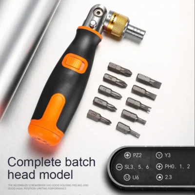 Brand-New-Hex-Left-Right-Rotating-180-Degree-Ratchet-Screwdriver-Drive-Tackle-Extension-Rod-3