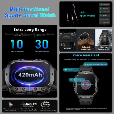 2024-New-Rugged-Military-GPS-Smart-Watch-Men-AMOLED-HD-Screen-Heart-Rate-Bluetooth-Call-Waterproof-2