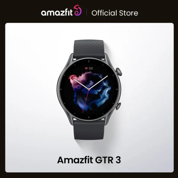 Global Version Amazfit GTR 3  Smartwatch 1.39" AMOLED Display Zepp OS Alexa Built-in GPS Smart Watch for Android IOS