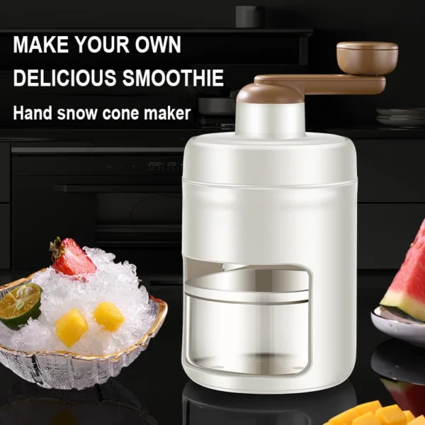 Manual Ice Crusher Smoothies Fast Ice Crushing Machine For Kitchen Gadgets Blenders