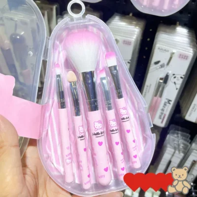 Sanrio-Makeup-Brush-Set-Hello-Kitty-Anime-Fashion-Jewelry-Blush-Eyebrow-Lip-Eyeshadow-Brush-Beauty-Tools-3