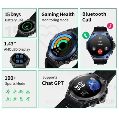 World-Premiere-Global-Version-Black-Shark-S1-Pro-Smart-watch-1-43-AMOLED-Wireless-Charging-1